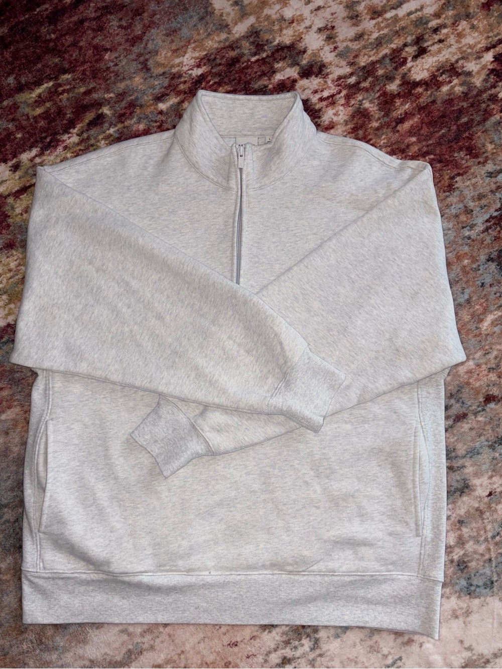 Aritzia Sweatfleece Quarter-Zip Sweatshirt